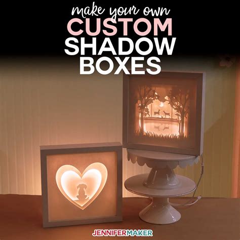 Custom Shadow Box: Make Your Own in Cricut Design Space - Jennifer Maker