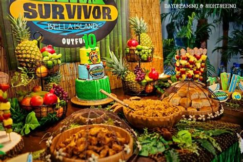 "Survivor" Inspired Party Full of Fabulous Ideas via Kara's Party Ideas | KarasPartyIdeas.com # ...