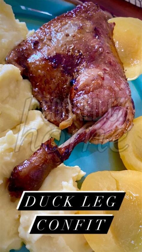 Confit Duck Leg Recipe, Meat falls from the bone - homecooked.cz