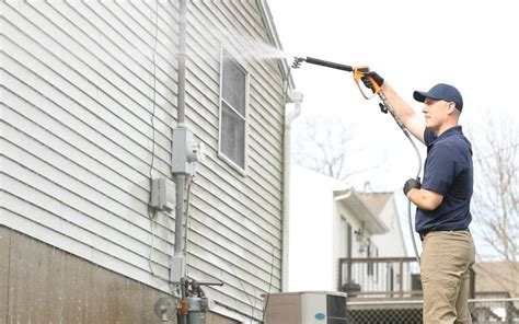 Power Washing Siding - All Washed Up