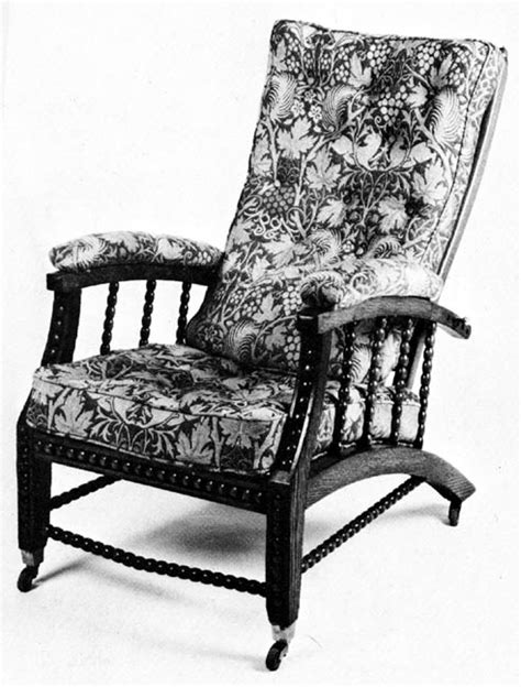 Adjustable Chair (Morris Chair) by John Pollard Seddon