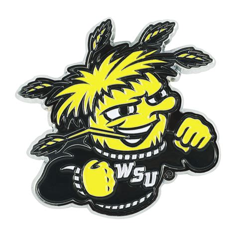 Wichita State UniversityColor Emblem 3"x3.2" - Walmart.com