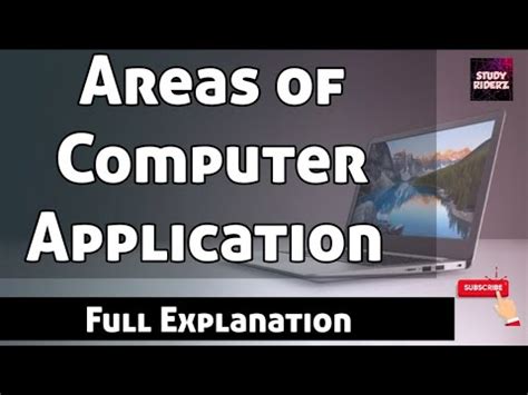 Areas of Computer Application, Full Explanation with PPT - YouTube