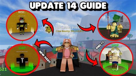 BLOX FRUITS UPDATE 14 GUIDE ALL LOCATIONS/HOW TO GET NEW WEAPONS AND ...