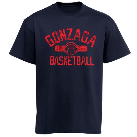 Gonzaga Bulldogs Varsity Basketball T-Shirt - Navy Blue