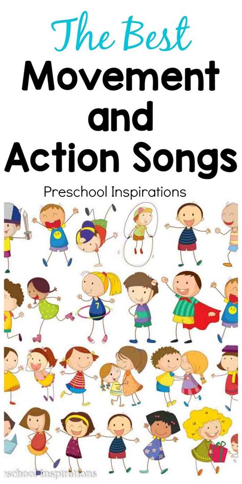 10 of the best movement and action songs! | Kindergarten songs, Preschool songs, Preschool music