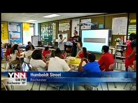 Art Force Five Visits Henry Hudson School #28! YNN Spot 5/2/1, Rochester, NY - YouTube