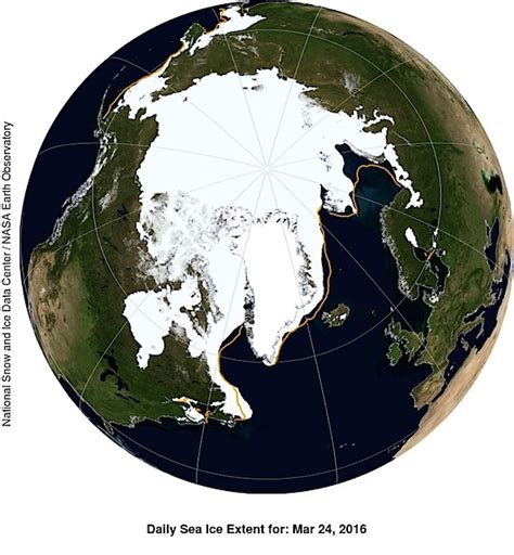 Satellite ice-watchers: Arctic sea ice extent drops to new record low ...