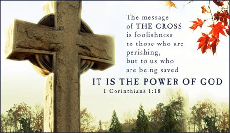 The Foolishness of the Cross