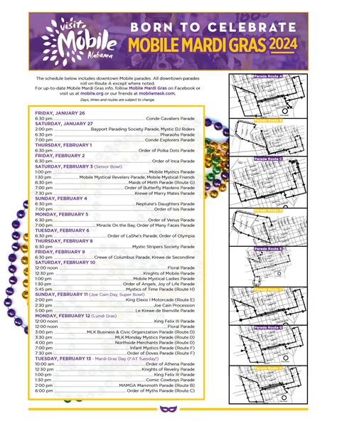 Mardi Gras 2024 Mobile Al Printable - Nonah Annabela