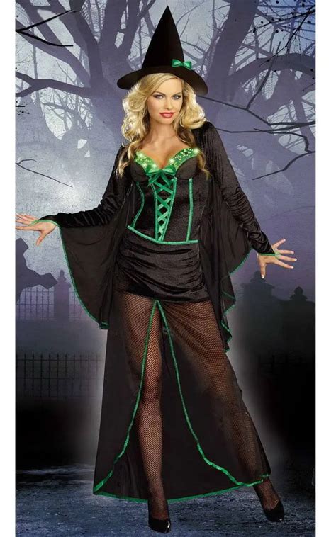 Hot Popular Extremely Seductive Light Up Witch Costume Free Shipping 3S1243 Women Sexy Halloween ...