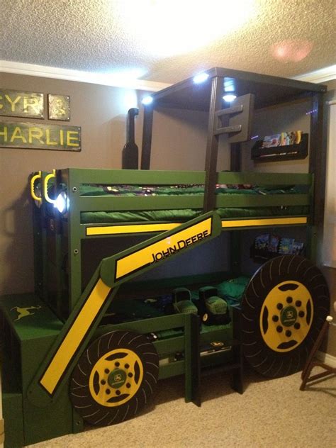 John Deere Tractor Bunk Bed | Ana White