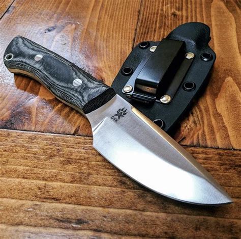 Custom EDC fixed blade by Dogstar Knives : r/knives