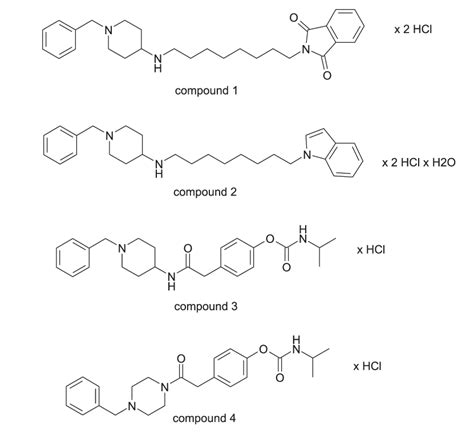 Acetylcholinesterase Chemical Structure