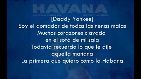 HAVANA (REMIX) - Camila Cabello ft Daddy Yankee (VIDEO LYRICS/ LYRICS ...