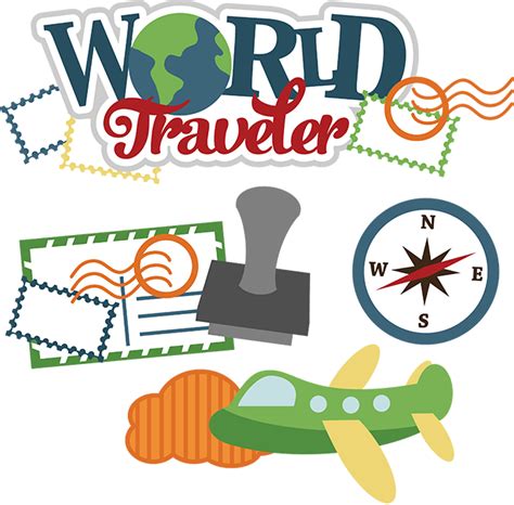 Passport clipart world traveler, Passport world traveler Transparent ...