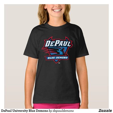 DePaul University Blue Demons T-Shirt | Zazzle.com | University blue ...