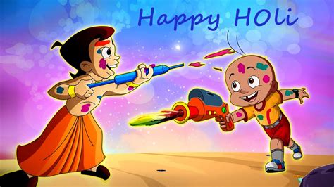 Holi Cartoons