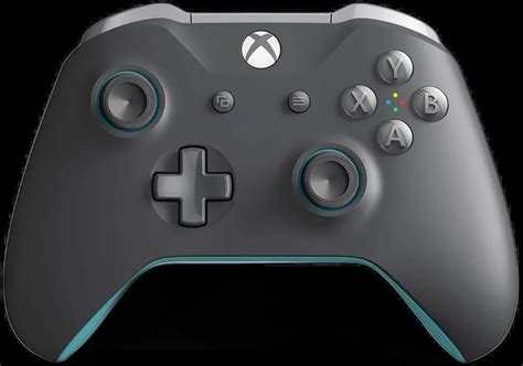 Microsoft Xbox One S Twin Mirror Blue Controller - Consolevariations