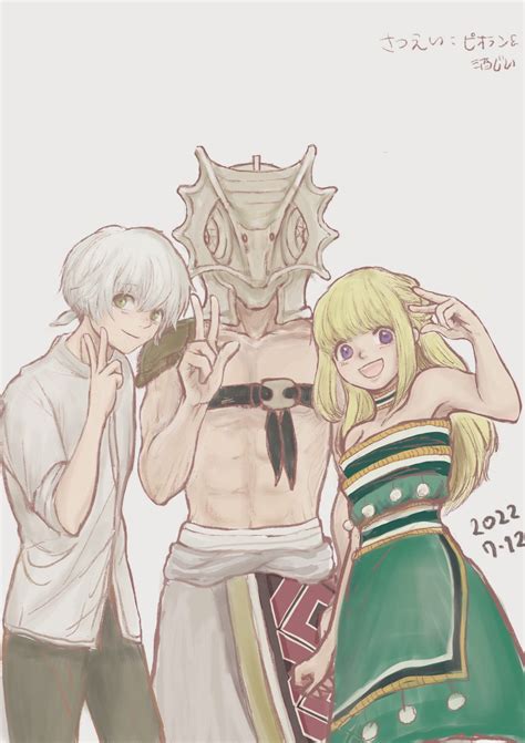 Fushi, Gugu & Rean | Art by magao86 : r/FumetsuNoAnataE