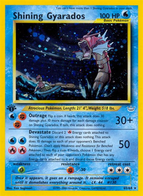 Shining Gyarados · Neo Revelation (N3) #65 ‹ PkmnCards