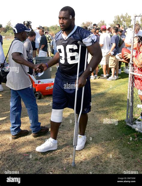 Aug 06, 2005; Oxnard, CA, USA; Dallas Cowboys defensive End MARCUS ...