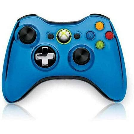 xbox 360 wireless controller - chrome blue - Walmart.com