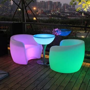 Modern Design Bar Sofa Chair Outdoor/color Changing Led Chair Party Living Room Sofa Comfortable ...