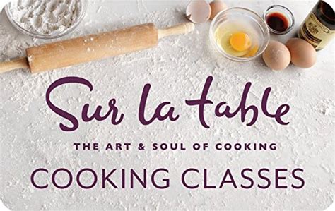 Amazon.com: Sur La Table Cooking Class Gift Cards - E-mail Delivery ...