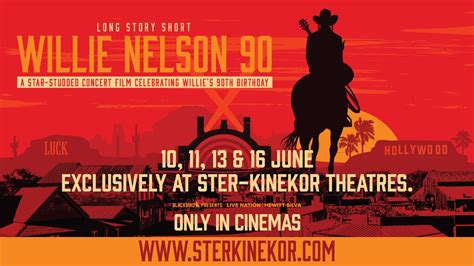 LONG STORY SHORT: WILLIE NELSON 90 | Ster-Kinekor