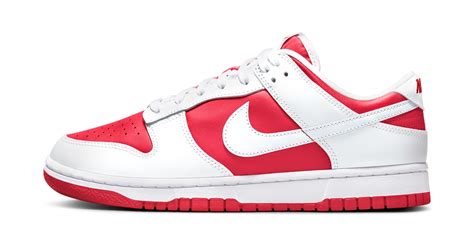 Nike Dunk Low "University Red/White" Release Info | Hypebeast