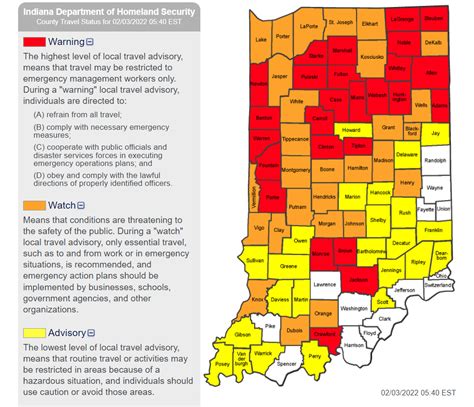 LIVE UPDATES: Winter storm, Indiana road conditions and travel advisories