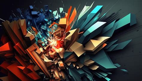 Premium AI Image | Abstract Modern 3D Texture Wallpaper for Desktop ...