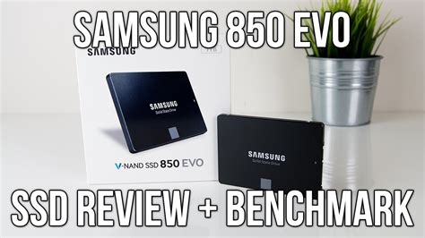 Samsung 850 EVO 1TB SSD Review and Benchmarks - YouTube