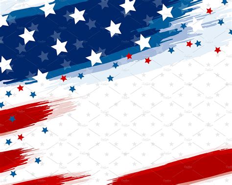 USA or american flag background | Pre-Designed Illustrator Graphics ~ Creative Market