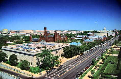 Aerial View of Smithsonian Quadrangle | Smithsonian Institution