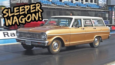 SLEEPER! '65 Nova Wagon Runs 11s with Ease! - YouTube