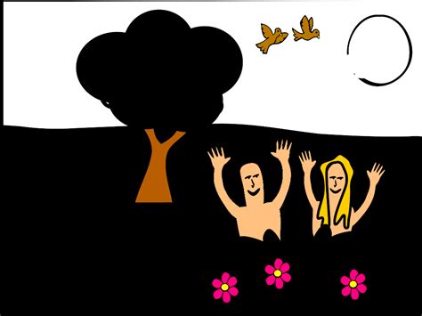 Happy Adam And Eve Cartoon Clip Art at Clker.com - vector clip art ...