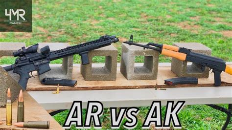 AR-15 vs. AK-47 - YouTube