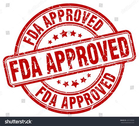 Fda Approved Stamp Stock Vector (Royalty Free) 429143050 | Shutterstock