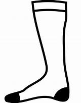 Long Sock Coloring Page  ColouringPages sketch template