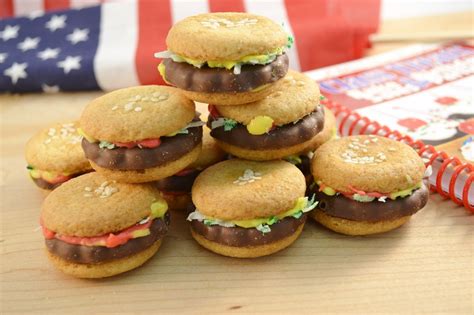 Hamburger Cookies Recipe | Adorable Hamburgers Cookie Treat | Rada Cutlery