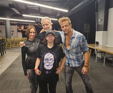 Kat on Instagram: “Saw cast! #cthorrorfest #saw #tobinbell #shawneesmith #seanpatrickflanery” in ...