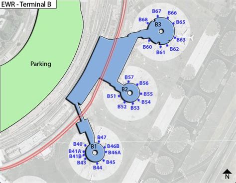 Newark Airport Terminal Map