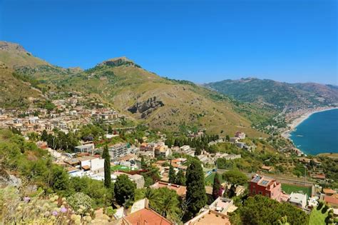 Premium Photo | Beautiful landscape panorama of sicily coastline