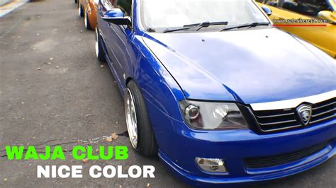 Proton Waja Metalic Blue Modified | Gathering Geng Sunroof GAGES 2016 ...