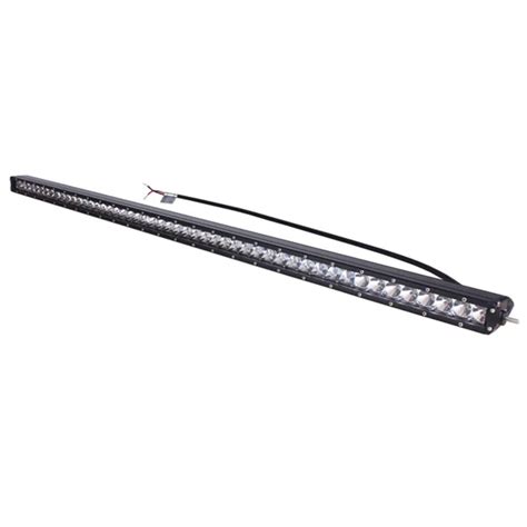 1 pc LED18 250B Super thin 250W 50inch single row led light bar for offroad suv atv auto ...
