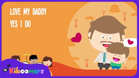 I Love My Daddy Lyric Video - The Kiboomers Preschool Songs & Nursery ...