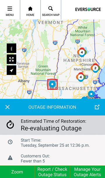 Outage Map Help | Eversource