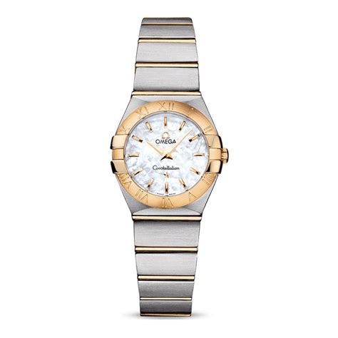 Omega Constellation Ladies 18ct Gold and Steel Ladies Watch ...